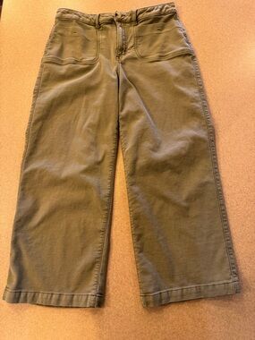 Maurices Olive Green Pants with Gray Label